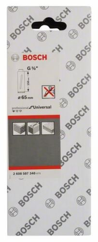 Burghiu diamant BOSCH pentru gaurire uscata G 1/2" 65 mm, 150 mm, 4 segmente, 7 mm 2608587340