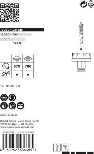 Perforator BOSCH EXPERT Tablă 21mm 2608900492