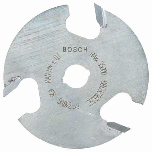 Disc de tăiat BOSCH 8 mm, D1 50,8 mm, L 2,5 mm, G 8 mm 2608629388