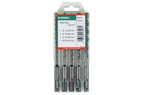 Set de găurit METABO SDS-Plus (5 buc) 630581000