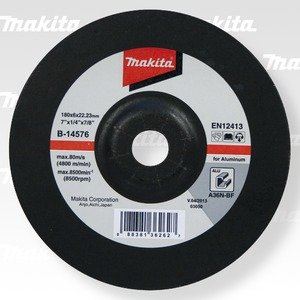 Disc de șlefuit MAKITA aluminiu 230x6x22,23 mm B-14582