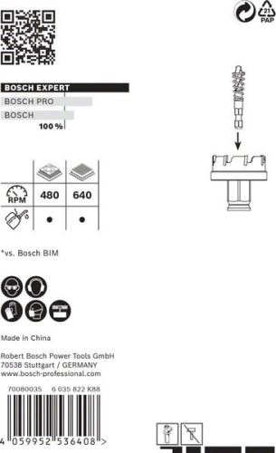 Perforator BOSCH EXPERT Tablă 25mm 2608900494