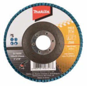 Disc clapete MAKITA 125x22,23 mm K60 Zirkon D-74239