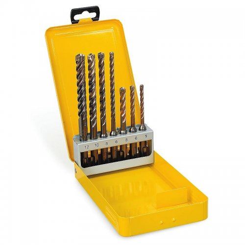 Set de prize DeWALT SDS-PLUS EXTREME XLR (7 bucăți) DT8976 cu patru tăișuri