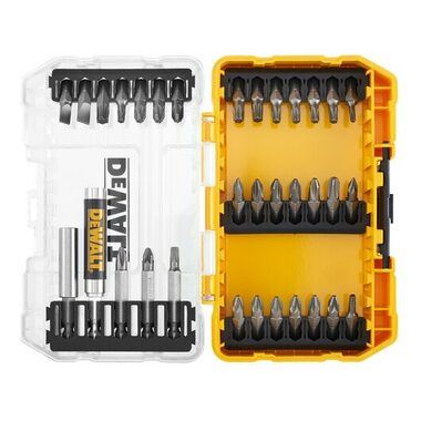 Set de biți DeWALT FLEXTORQ cu suport magnetic (33 buc) DT70709