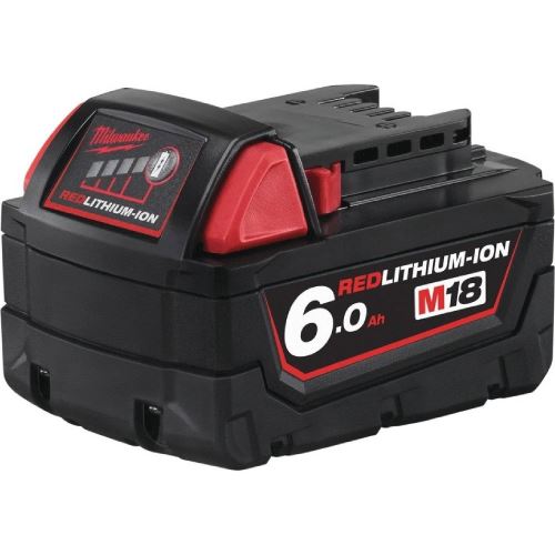 Baterie MILWAUKEE M18 B6 (18 V /6 Ah) REDLITHIUM 4932451244