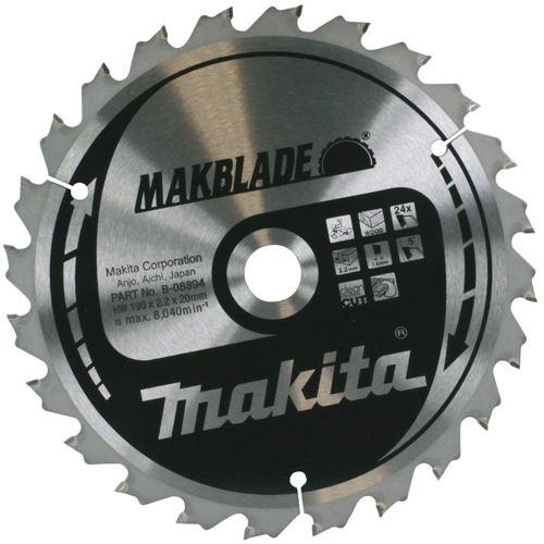 MAKITA Pânză de ferăstrău pentru lemn de ferăstrău MAKBLADE 305mm 100Z B-32889