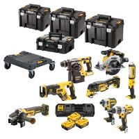 Set scule fără fir DeWALT, 4x baterii DCK853P4T