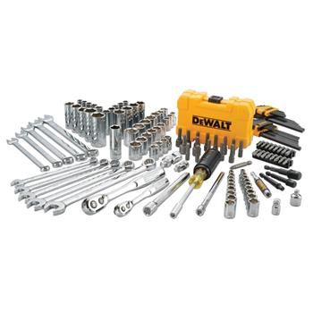 Set DeWALT Gola (142 buc) cu clichet 1/4 si 3/8 DWMT73802-1