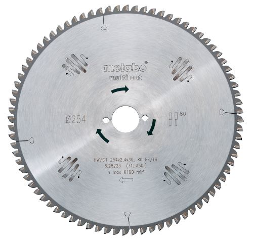 Pânză de ferăstrău METABO HW/CT 160 x 20 mm, 30 dinți 628071000