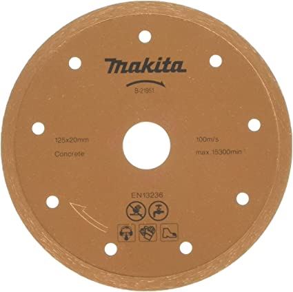 Disc diamantat de tăiere umed MAKITA 125x20 mm B-21951