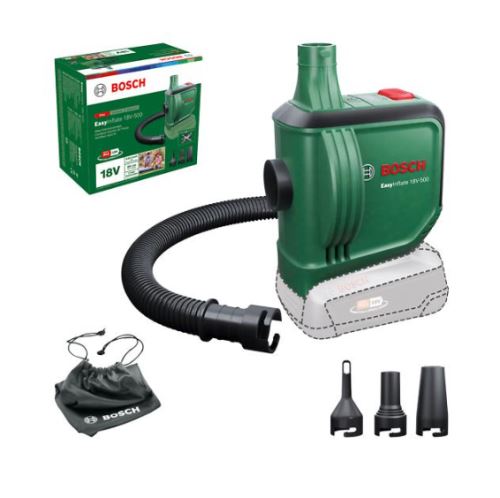 Pompă de volum alimentată de baterii Bosch EasyInflate 18V-500 0603947200