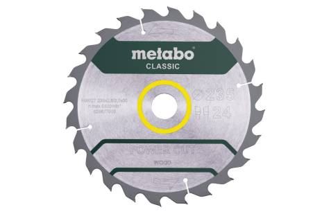 Pânză de ferăstrău METABO 235 x 30 mm, 24 dinți, 18° 628677000