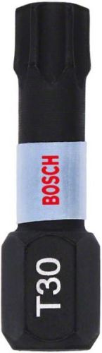 Bit de control al impactului BOSCH T30 25 mm, 2 buc 2608522477