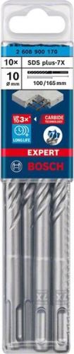 Burghiu BOSCH EXPERT SDS plus-7X, 10x100x165 10 buc 2608900170