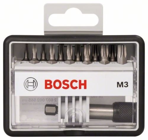 Set de biți de șurubelniță BOSCH m3 (torx) RL extra hart 2607002565