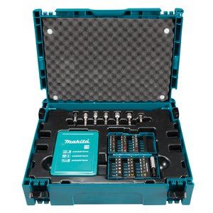 Set burghii si burghii MAKITA 62 buc, Makpac B-53908