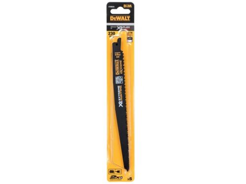 Lamă de ferăstrău pentru cuie DeWALT XR FLEXVOLT 230 mm 4/6 TPI (5 buc) DT99555