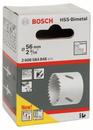 Perforator HSS-bimetal BOSCH pentru adaptor standard 56 mm, 2 3/16" 2608584848