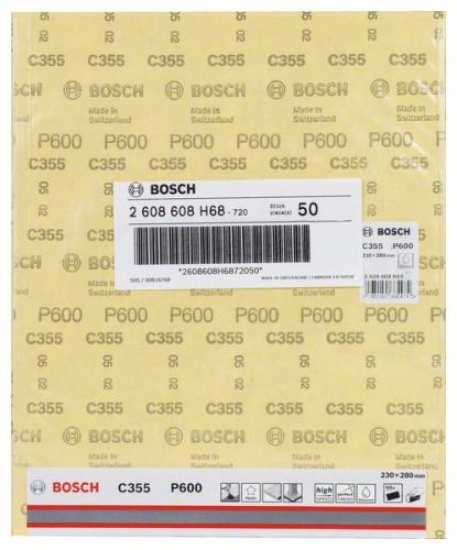 Hârtie abrazivă BOSCH C355 230 x 280 mm, 600 2608608H68