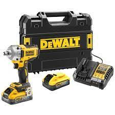 Cheie de impact Dewalt 18V XR 1/2" (2 x baterii Powerstack) DCF891H2T