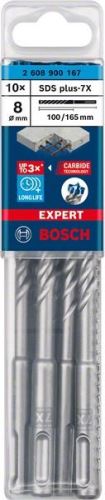 Burghiu BOSCH EXPERT SDS plus-7X, 8x100x165 10 buc 2608900167