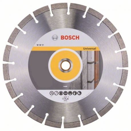 Disc de tăiere cu diamant BOSCH ECO Pentru Universal 180x22,23x2,6x7 (10 buc) 2608615047