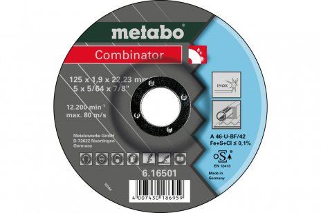 METABO Disc de tăiere 115x1,9x22,23 Inox 616500000