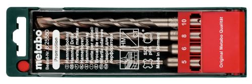 Set burghie METABO -SDS plus Promotie (4 buc) 625580000