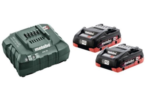 METABO Set de bază (încărcător + baterii) 18V / 2 x LiHD 4.0 Ah 685163000