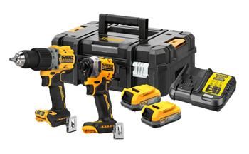 Kit combinat de baterii DeWALT 18V DCK2050E2T