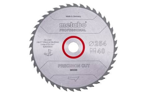 Pânză de ferăstrău METABO 254 x 30 mm, 40 dinți (pentru TS 254) 628059000