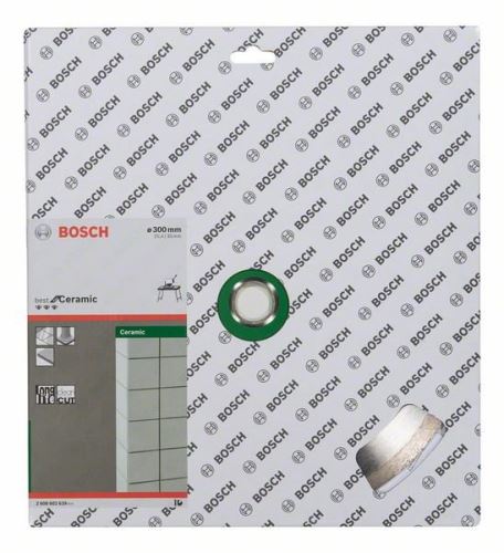 Disc de tăiere cu diamant BOSCH Best for Ceramic 300 x 30/25,40 x 2,8 x 10 mm 2608602639