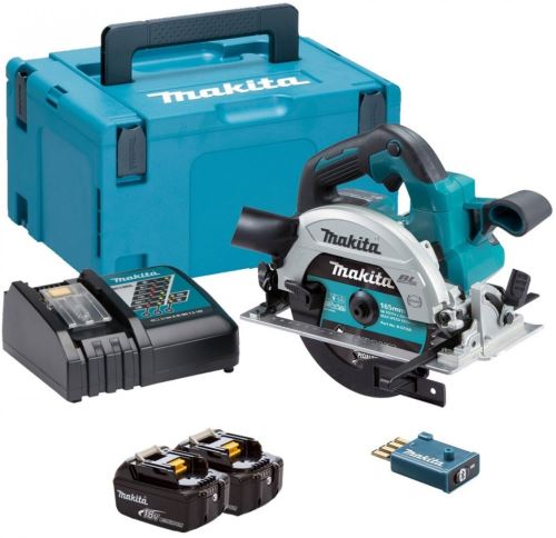 Ferăstrău circular fără fir Makita Aku cu AWS Li-ion LXT 18V/5.0Ah DHS661RTJU