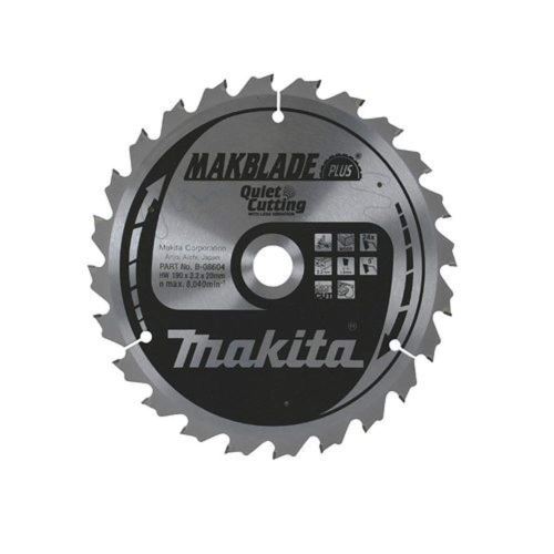 MAKITA Pânză de ferăstrău pentru lemn MAKBLADEplus 260x2,3x30mm 80Z B-32605