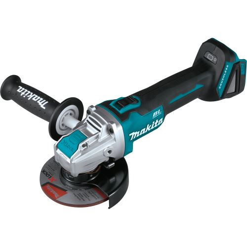 Polizor unghiular fără fir Makita cu X-lock 125mm Li-ion LXT 18V, fără baterie DGA521ZX1