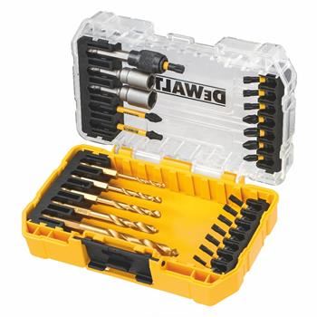 Set de burghie și burghie DeWALT FLEXTORQ (26 buc) DT70735T