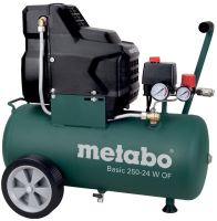 METABO Compresor fără ulei Basic 250-24 W OF 601532000 METABO Compresor fără ulei Basic 250-24 W OF 601532000