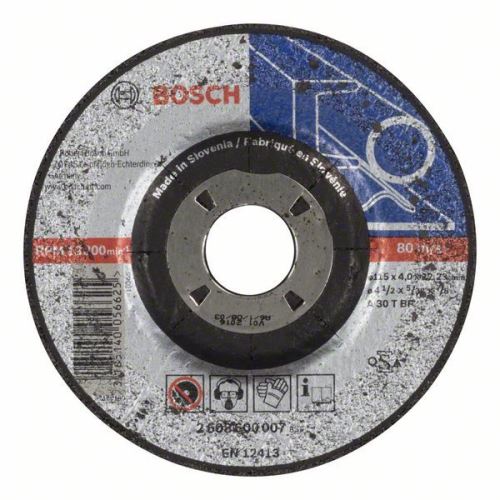 Roată de degroșare profilată BOSCH Expert pentru metal A 30 T BF, 115 mm, 6,0 mm 2608600218