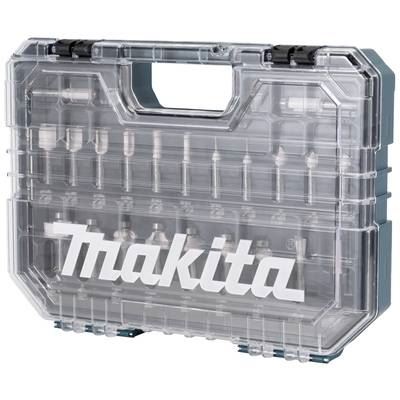 MAKITA Set 22 de freze pentru freze plonjate si cu o singura mana D-74778