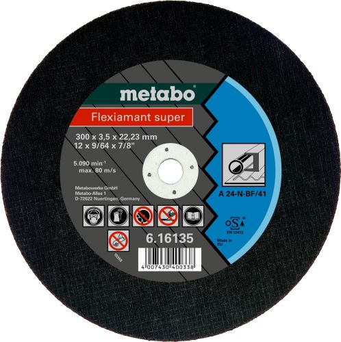 METABO Disc de tăiere - oțel 330x3,5x20,0 oțel 616136000