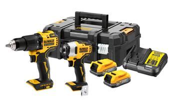 Kit combinat de baterii DeWALT 18V DCK2062E2T