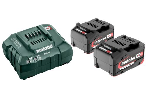 METABO Set de bază (încărcător + baterii) 18V / 2 x 4,0 Ah 685050000