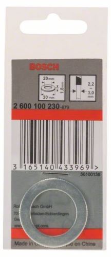 BOSCH Inel de reducere pentru pânze de ferăstrău 30 x 20 x 1,8 mm 2600100230