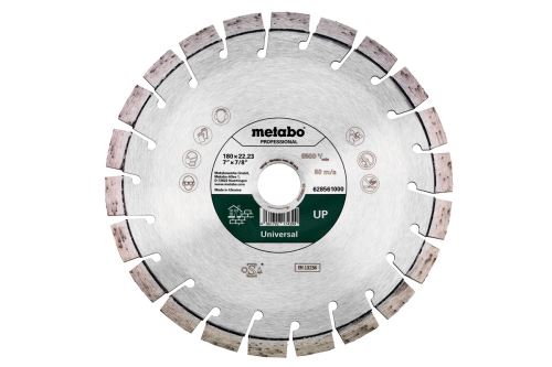 METABO Disc de tăiere diamant Dia-TS 180x22,23 mm - SUS, Universal, Profesional 628561000