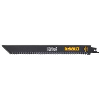 Pânză de ferăstrău DeWALT pentru izolare, carton, covor, piele, cauciuc, 225 mm DT2450