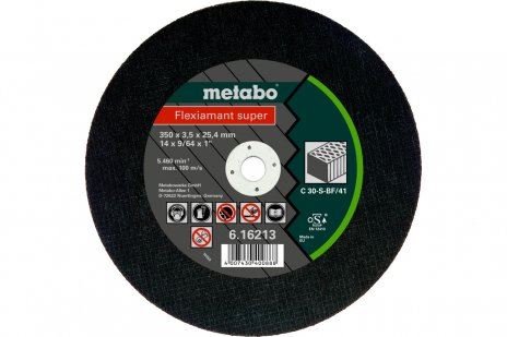 METABO Disc abraziv Flexiamant SUPER 300 x 3,0 x 25,4 piatra, TF 41 616212000