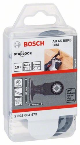 BOSCH RB – 10 buc AII65 BSPB 40 x 65 mm 2608664479