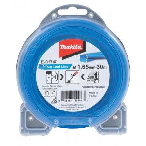 Snur nailon MAKITA 1,65 mm, albastru, 30m, special pentru mașini cu baterii E-01747