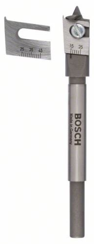 BOSCH Freză plată reglabilă, hexagonală 15 - 45 mm, 120 mm 2608596333